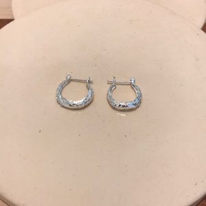 Sterling Silver Filigree Mini Hoops